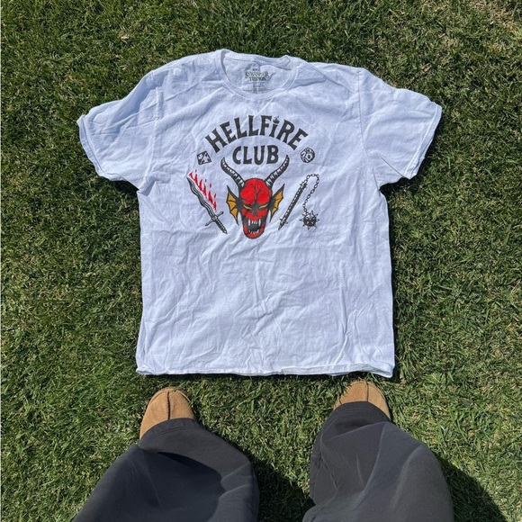 Netflix Other - Hellfire Club Strangers Things Graphic Tee NWOT